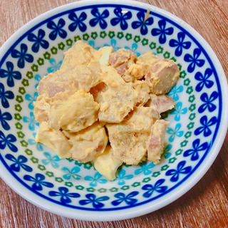 里芋と卵のマヨ味噌サラダ